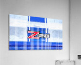  1973 Blue & White Chevrolet Camaro Z28 X 10 Acrylic Print