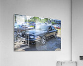 2003 Black Mercury Marauder X 7 Acrylic Print