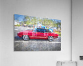 1969 Red Camaro Convertible X 11 Acrylic Print