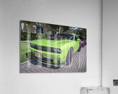 2020 Green Dodge Challenger Hemi RT Shaker X2 10 Acrylic Print
