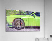 2020 Green Dodge Challenger Hemi RT Shaker X2 23 Acrylic Print