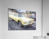 1975 Yellow Pontiac Grandville Brougham Convertible X1 10 Acrylic Print