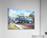 1962 Blue Chevy II Nova X100 1 Acrylic Print