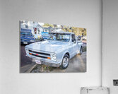 1967 Gray Chevrolet Stepside C10 Stepside Pickup Truck X11 7 Acrylic Print