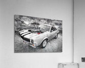 1968 Silver AMC AMX X 2 Acrylic Print