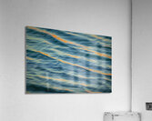 Blue Water Abstract Merritt Island National Refuge Sunset Florida X100 Acrylic Print