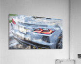 2024 Sea Wolf Gray Corvette R X 11 Acrylic Print