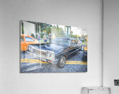 1964 Blue Chevrolet Impala X 4 Acrylic Print