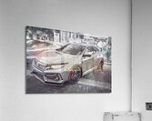 2020 Blue Honda Type R X100 5 Acrylic Print