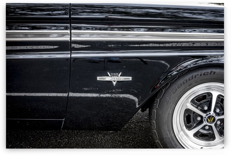 1965 Black Ford Falcon Sprint X2 7 by Rich Franco