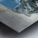 2019 Black Chevrolet Camaro LT1 SS X 4 Metal print