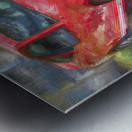 2007 Red Ford Shelby Mustang GT500 X 5 Metal print