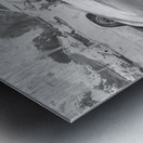 2015 Grey Tesla Model S P85D X 8 Metal print