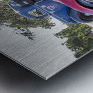 1971 Red Chevrolet C3 Corvette x 18 Metal print