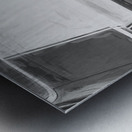  1973 Blue & White Chevrolet Camaro Z28 X 6 Metal print