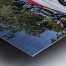 2011 White BMW Z4 sDrive 35 is Convertible X 7 Metal print