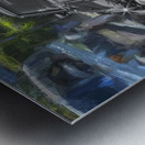 1969 Ford Mustang Fastback Mach 1 X 8 Metal print