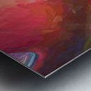 1986 Red C4 Chevrolet Corvette C4 X 6 Metal print