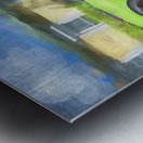 2020 Green Dodge Challenger Hemi RT Shaker X2 8 Metal print