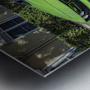 2020 Green Dodge Challenger Hemi RT Shaker X2 10 Metal print