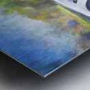 2017 White Chevrolet Corvette ZO6 X15 2 Metal print