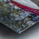 1967 Gray Camaro Restomod X1 3 Metal print