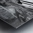 1968 Silver AMC AMX X 2 Metal print