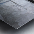 1965 Black Ford Falcon Sprint X2 6 Metal print