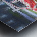 1967 Red Oldsmobile 442 X 5 Metal print