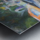 1964 Blue Chevrolet Impala X 1 Metal print