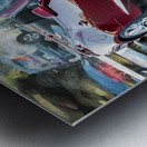 2023 Red Chevrolet Camaro Convertible X 2 Metal print