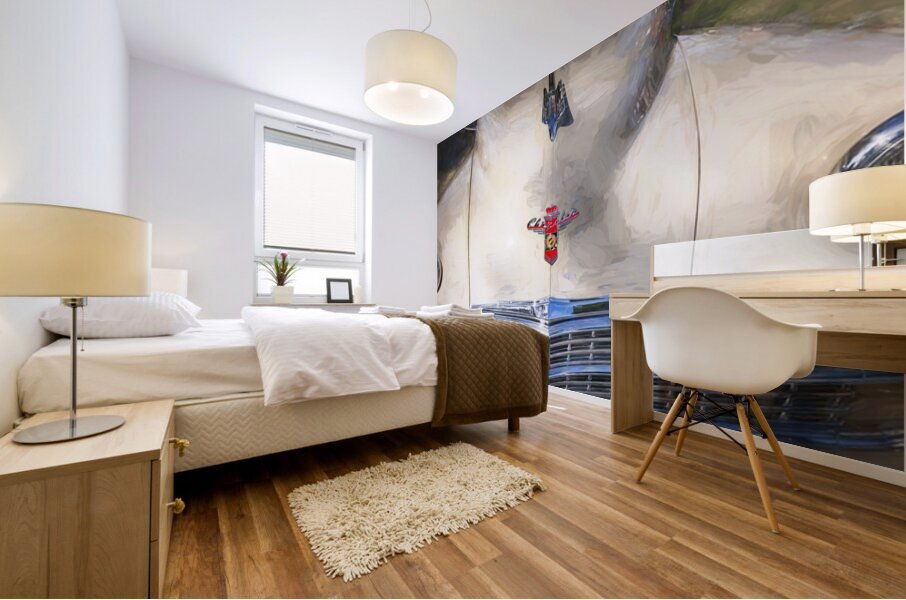 1947 Tan Chrysler Town And Country Sedan 4 Door X1 1 Mural print