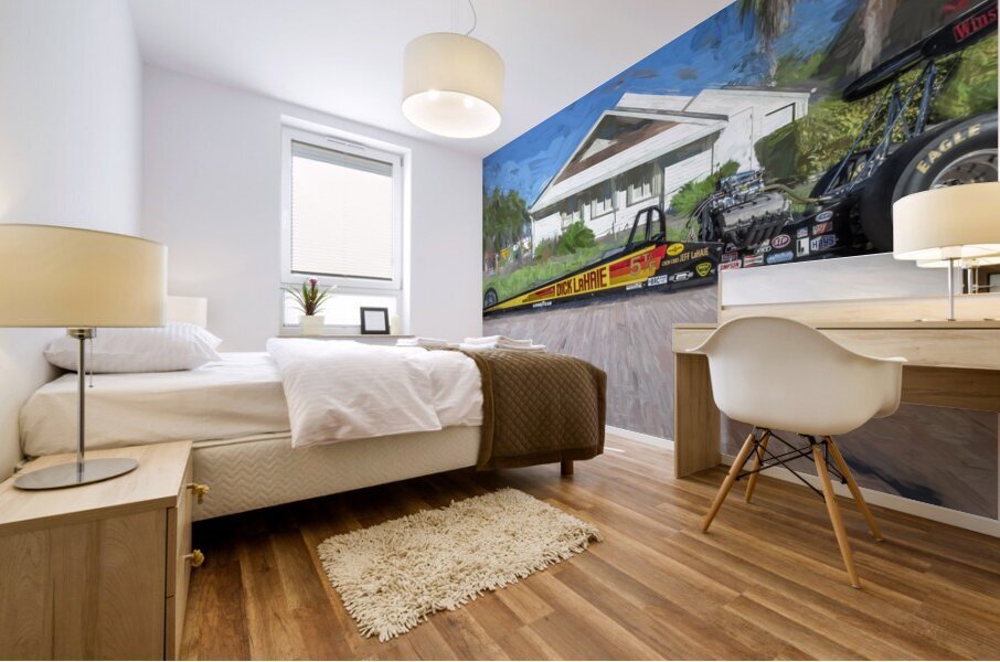 Rail Dragster X 1 Mural print