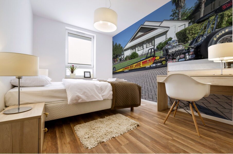 Rail Dragster X 2 Mural print