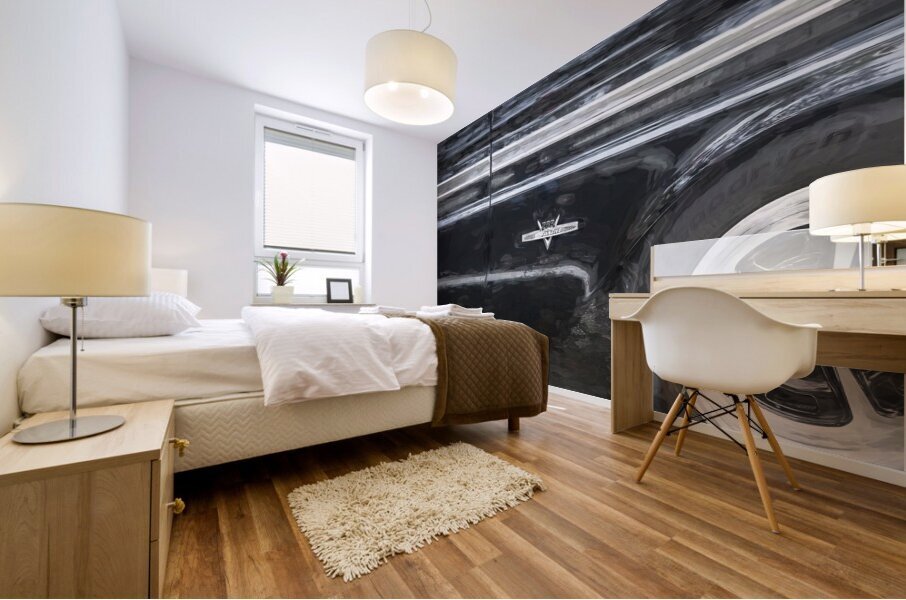 1965 Black Ford Falcon Sprint X2 1 Mural print