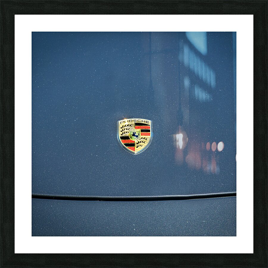 2006 Black Porsche 911 Carrera S Cabriolet X 1 Picture Frame print