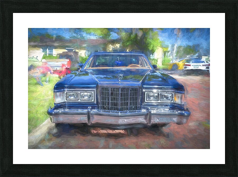1978 Mercury Cougar XR7 X 5 Picture Frame print
