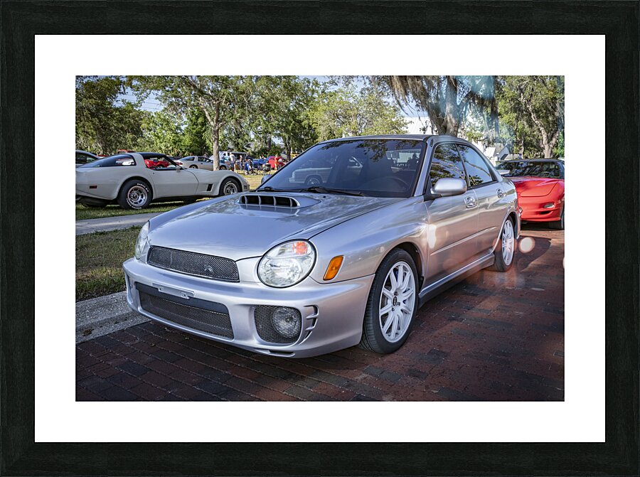 2002 Subaru Impreza WRX Sti X 5 Picture Frame print
