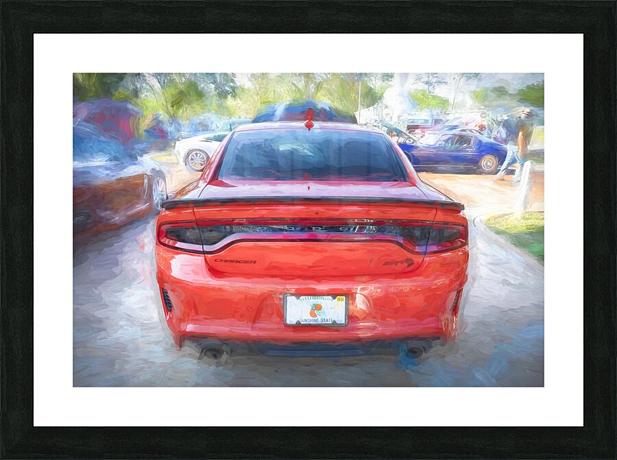 2023 Dodge Challenger SRT Hellcat Redeye X 5 Picture Frame print