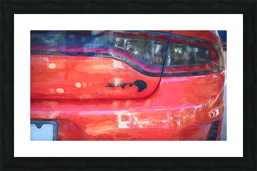 2023 Dodge Challenger SRT Hellcat Redeye X 9 Picture Frame print
