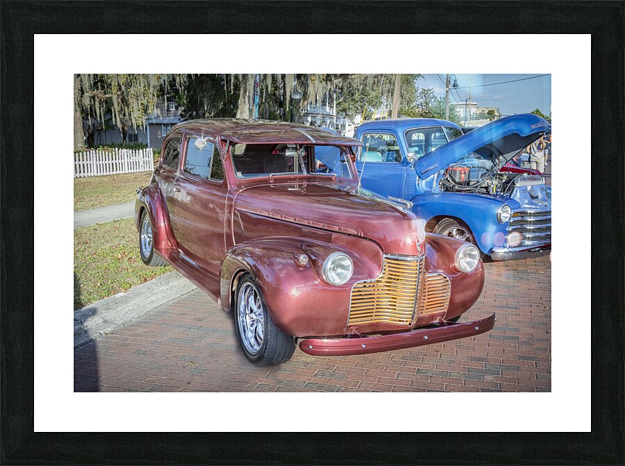 1940 Chevrolet Master Deluxe Town Sedan X100 11 Picture Frame print