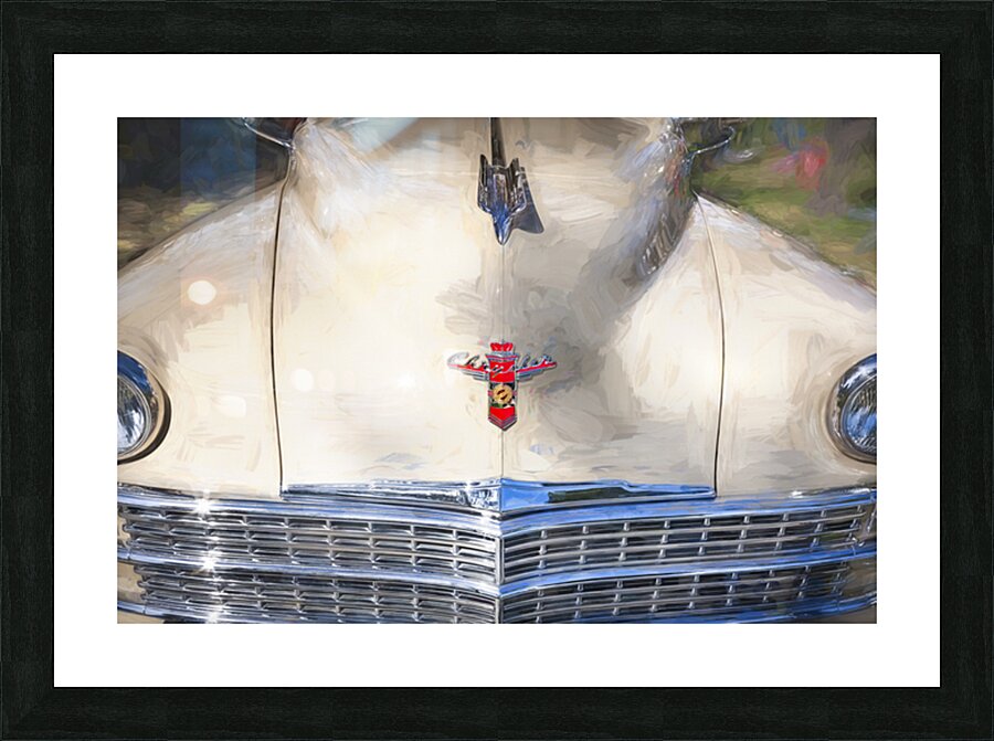 1947 Tan Chrysler Town And Country Sedan 4 Door X1 1 Picture Frame print