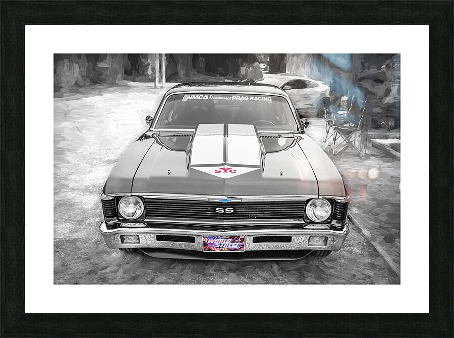 1971 Chevrolet Nova Yenko X 5 Picture Frame print
