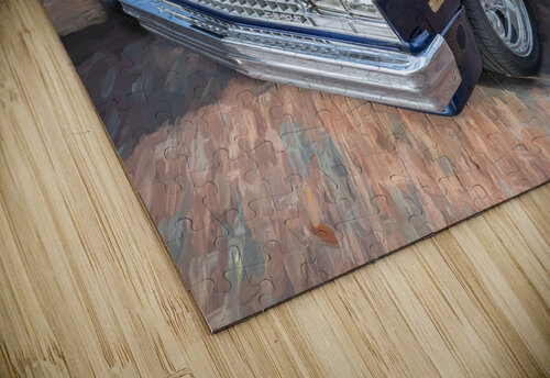 1982 Dark Blue Chevrolet El Camino SS X 5 Rich Franco puzzle