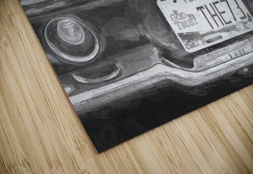  1973 Blue & White Chevrolet Camaro Z28 X 6 Rich Franco puzzle