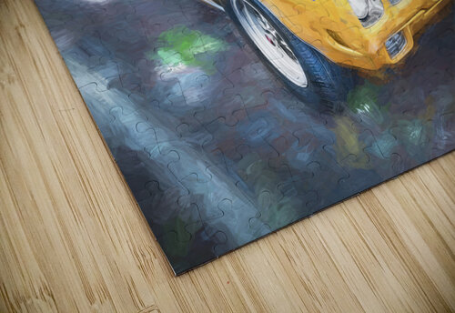  1970 Orbit Orange Pontiac GTO Ram X 13 Rich Franco puzzle