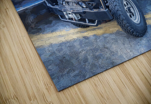 1978 Yellow Toyota Landcruiser X 5 Rich Franco puzzle