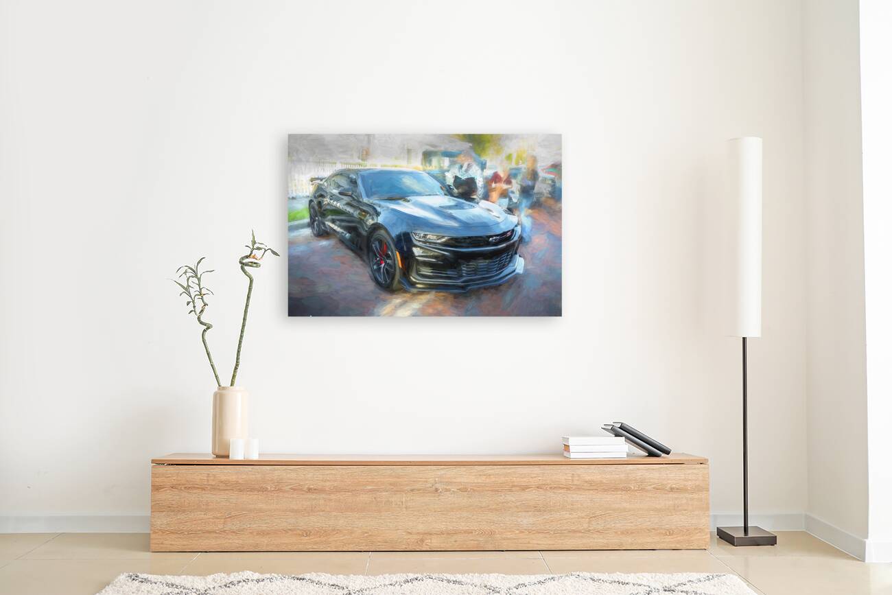 2019 Black Chevrolet Camaro LT1 SS X 4 Reproduction