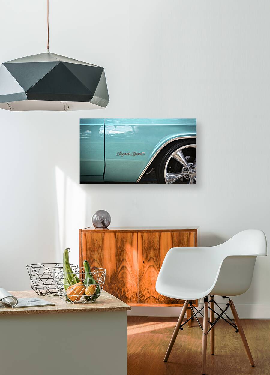 1965 Blue Chevrolet Impala SS Convertible X4 10 Reproduction