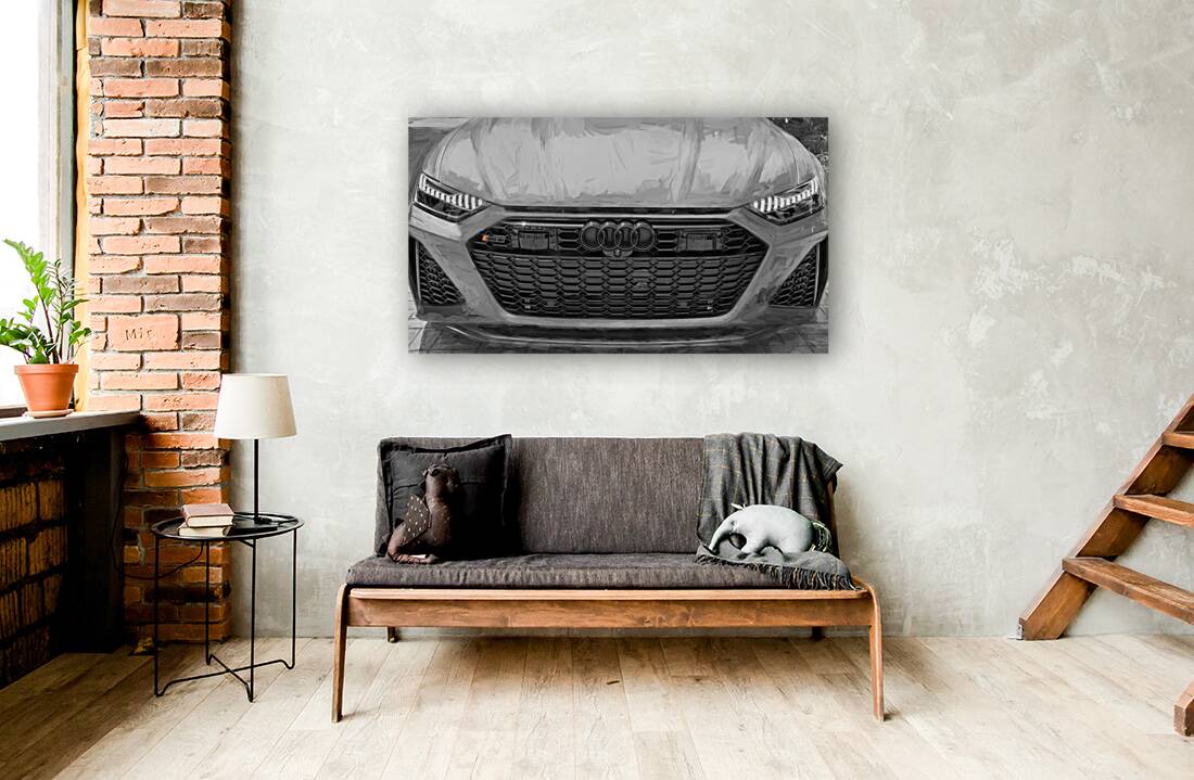 2022 Grey Audi RS6 Avant X 6 Reproduction